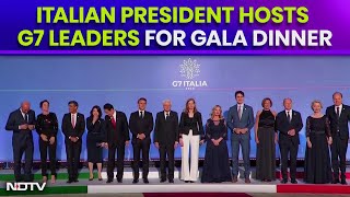 G7 Summit | Italian President Hosts G7 Leaders For A Seafront Gala Dinner In Italy's Brindisi