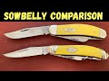 Case Sowbelly & Rough Ryder Sowbelly Pocket Knife Comparison