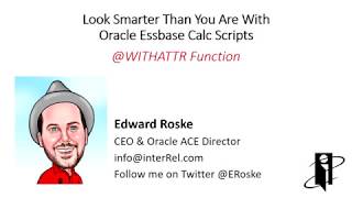 Essbase @WITHATTR Function