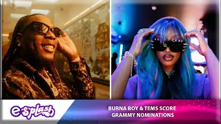 FULL LIST: Burna Boy, Tems Nominated For 2023 Grammys