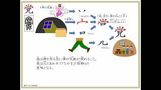 「漢字つながり講座」小学６年生　１７）「建物」でつながる漢字