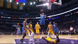 Russell Westbrook Throws Down the Tomahawk Dunk | 11.22.16