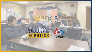 2020 FRC Infinite Recharge, Algonac Robotics Full Metal Muskrats 5860 Week 5