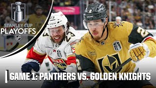 2023 Stanley Cup Final Game 1: Florida Panthers vs. Vegas Golden Knights | Full Game Highlights