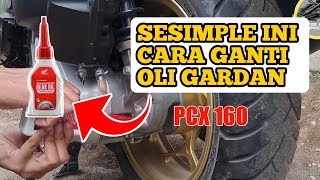 CARA GANTI OLI GARDAN DI PCX 160 2023