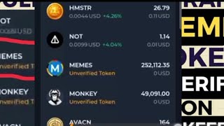 $MEMES Token Received But Unverified On Tonkeeper | Memeland Airdrop Update - Memeland On Hotcoin