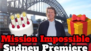 Tom Cruise Birthday, Mission Impossible Dead Reckoning Red Carpet Sydney