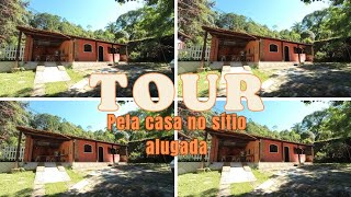 tour na casa do sítio/alugada para fim de ano #tour#sitio #casa #piscina#familia #viralvideos