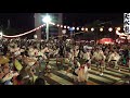 徳島市・阿波踊り　天水連　両国橋「輪踊り」　2018年　awa odori awa dance in tokushima