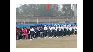 Malda Town High School. Republic day 2021. Malda D.S.A Parret