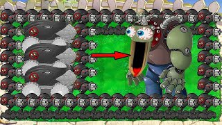 999 Doom Gatling Pea X 3 Doom Shroom vs Dr. Zomboss Giga - INSANE PvZ Hack!