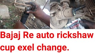 Bajaj Re auto rickshaw cup exel change.