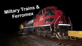 [4K] Ferromex, Military Trains, and More on CSX's W\u0026A Sub