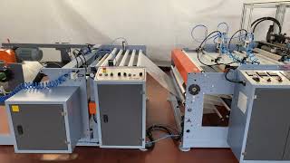 ÖZM 1100 BLS (HOLE DEVICE) BOTTOM SEAL BAG MAKING MACHINE