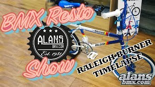 AlansBMX - Building a Raleigh Burner [Timelapse]