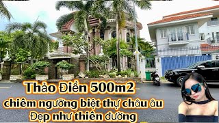 Biệt thự châu âu thu nhỏ | Cô chú lớn tuổi bán đi định cư rẻ nhất khu vực