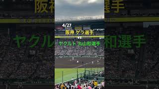 2024/4/27 阪神vsヤクルト 5回戦 あと1球(ゲラvs丸山和)