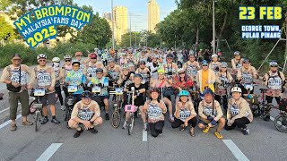 BWT PENANG DAY 2 RIDE. My Brompton Malaysia Fans Day 2025