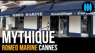 ROMEO MARINE - visite du plus gros shipchandler français indépendant à Cannes