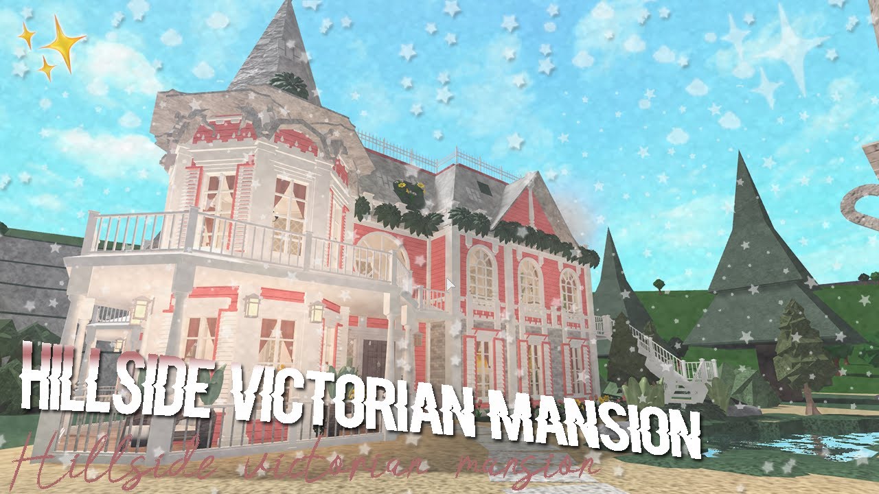 French Victorian Mansion Bloxburg