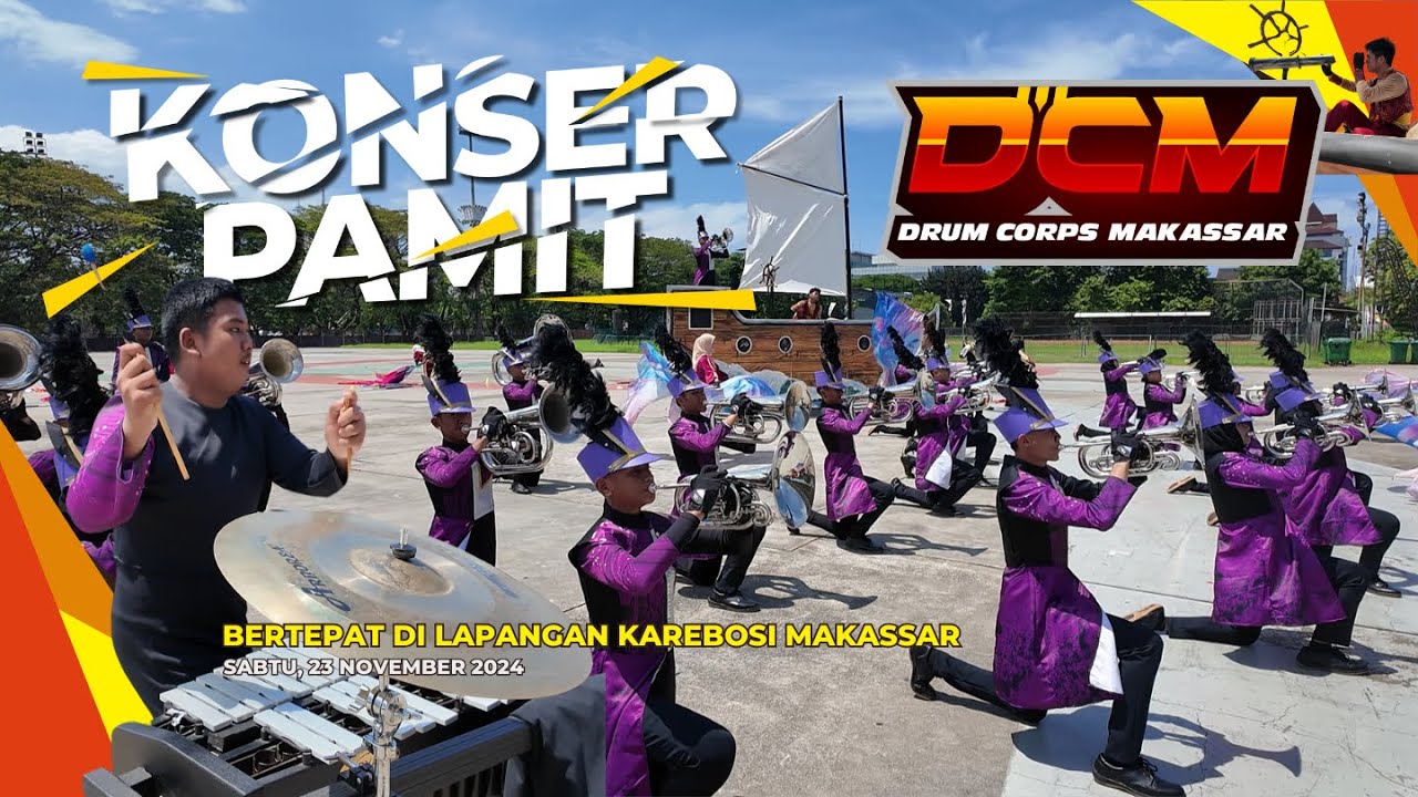 Konser Pamit Drum Corps Makassar Youtube
