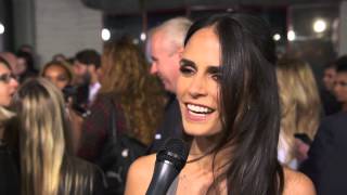 Furious 7: Jordana Brewster Official Red Carpet Movie Premiere Interview | ScreenSlam