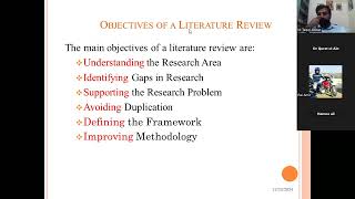 Lecture 3: Background Reading and Review of Literature