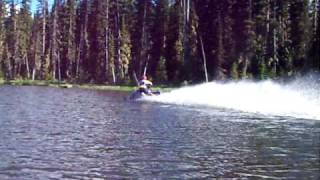 Langdon Lake Summer sled ride