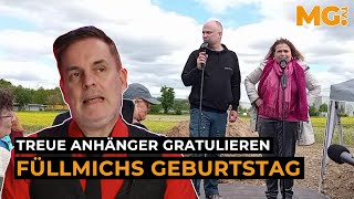 Der kriminelle REINER FÜLLMICH und seine treuen naiven Anhänger