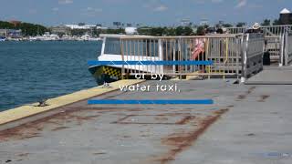 At Boston Logan - Arriving by Water
