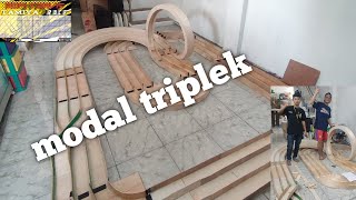 membuat track tamiya dari triplek