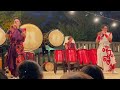 【amaiging 】境内に響く笛の音！！　japanese traditional drum 飛竜奉納太鼓 ③　 難波神社 　 飛龍　 和太鼓　 percussion 氷室祭り　 太鼓