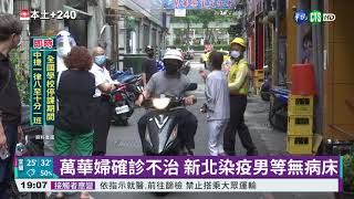 萬華婦確診不治 新北染疫男等無病床｜華視新聞 20210518