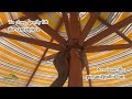 sunny daze furniture center pole umbrella operation tutorial