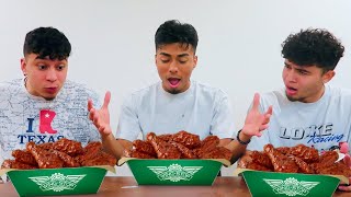 Wingstop Mukbang!!! W/ Santi & Rey