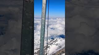 🇨🇭Jungfraujoch Switzerland, I am surrounded by a breathtaking winter wonderland and sea of clouds