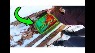 HUGE GEOCACHE FIND!!