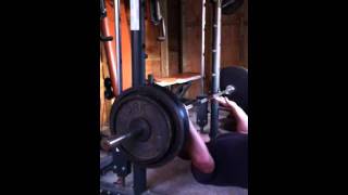 Floor press 180 kg x 2