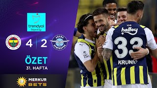 Merkur-Sports | Fenerbahçe (4-2) Adana Demirspor - Highlights/Özet | Trendyol Süper Lig - 2023/24