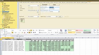 OXSAS XRF Measuring sample and take analysis in Excel Sheet