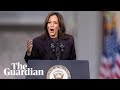 'Do not despair': Kamala Harris delivers concession speech – watch in full