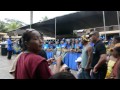 fsm joint national inauguration 2015 held in palikir. singers from chuuk satowan group