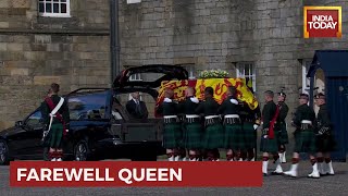 Scotland Bids Farewell To Queen Elizabeth II; Queen's Coffin To Reach London Tomorrow