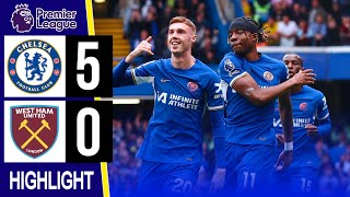 CHELSEA 5-0 WEST HAM UNITED PREMIER LEAGUE 2023/2024 | WHAT A DAY AT STAMFORD BRIDGE | GOAL PARTY