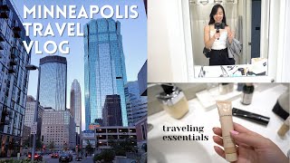 TRAVELING VLOG: cafe hopping, exploring Minneapolis, first time traveling post covid