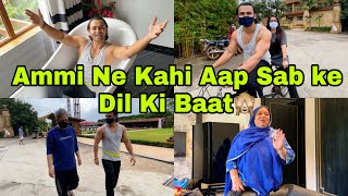 Ammi discloses her biggest wishes in life |Our sky cycling experience| Ibrahim family|Shoaib Ibrahim