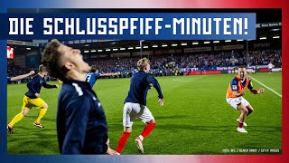 Die Minuten unseres Bundesliga-Aufstiegs hautnah – Schlusspfiff und Jubellauf 🤯 | #MoinBundesliga