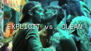 Troye Sivan - Rush (Explicit vs. Clean Music Video Comparison)