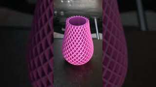 3D Printed Timelapse Vase with Spider Maker Filament