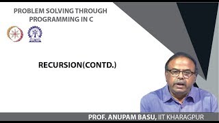 Recursion(Contd.)